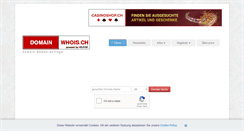 Desktop Screenshot of domainwhois.ch